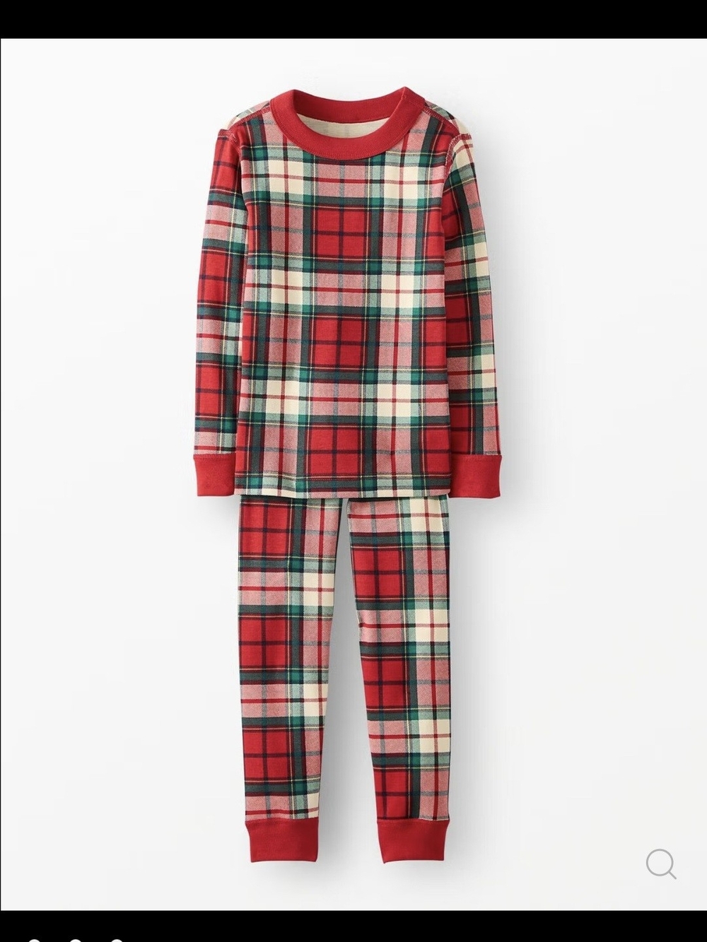 NEW Hanna Andersson Holiday Plaid 100% Organic Cotton